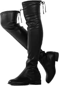 靴 TOKYO BLACK FOLD OVER LONG BOOTS 05202315.jpg
